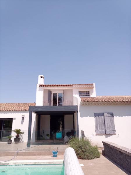 Reprise enduits de façades couleur ton pierre