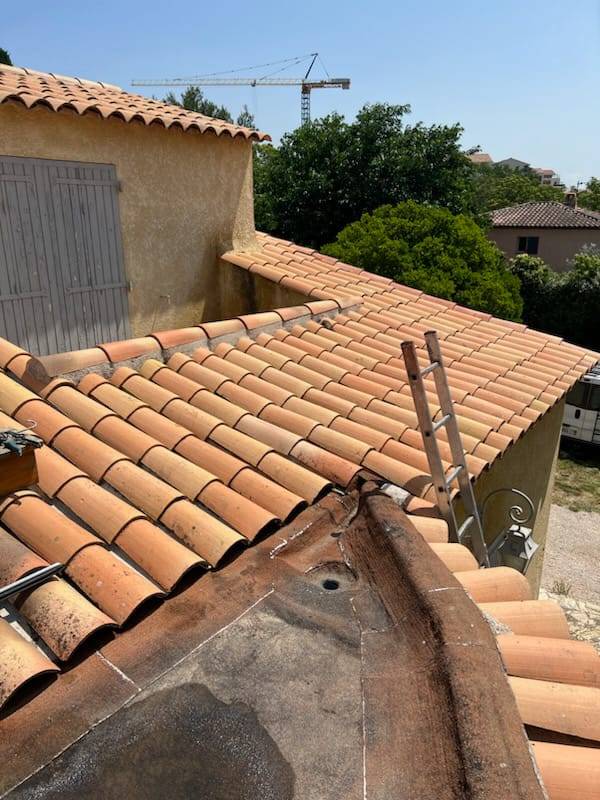 Etanchéité d'une toiture à Aix en Provence
