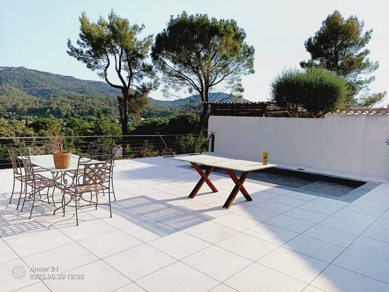 terrasse dalle sur plot peypin bouches du rhone