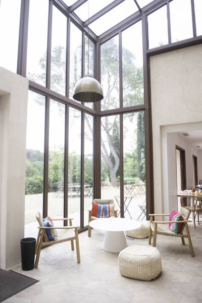 extension vitrée en acier sur mesure aix en provence