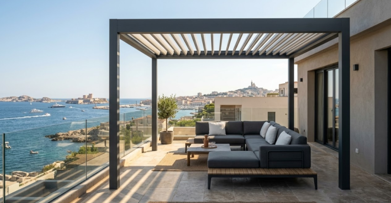 pergola bioclimatique marseille